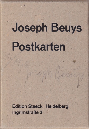 Joseph Beuys. Postkarten 1968-1974. [Edition]
