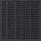 Peter-Behrens-Werkkunstschule der Landeshauptstadt Düsseldorf. Arbeitsbericht der Werkgruppe Textil 1969