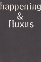 happening & fluxus. materialien. zusammengestellt von h. sohm