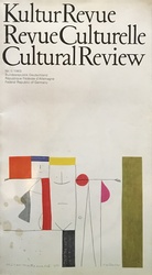 KulturRevue / RevueCulturelle / CulturalReview. Nr.1/1963