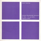 David Hockney. Kestner-Gesellschaft, Katalog 3/1970