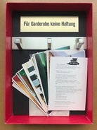 Für Garderobe keine Haftung
