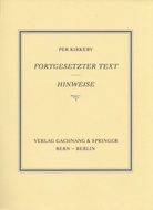 Fortgesetzter Text -  Hinweise