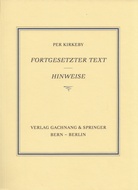 Fortgesetzter Text -  Hinweise