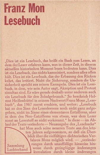 Lesebuch