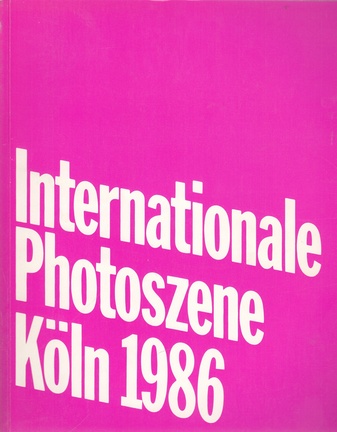 Internationale Photoszene Köln 1986