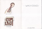 FRITZ SCHWEGLER... WACHSEND/ NOTWANDLUNG MIT STÜCKEN. IM REUTLINGER RATHAUS (14.9.-13.10.1991), LANDESKUNSTWOCHEN