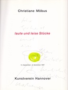 Christiane Möbus. laute und leise Stücke [Widmungsexemplar mit Zeichnung]