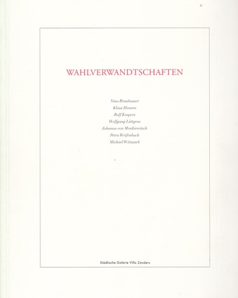 WAHLVERWANDTSCHAFTEN