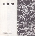 Adolf Luther. Einladungskarte. kunstverein für den stadt- und landkreis BONN und für den SIEGkreis, 12. bis 23. september 1965