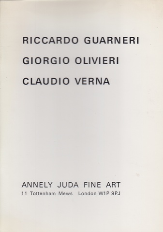 Riccardo Guarneri. Giorgio Olivieri. Claudio Verna