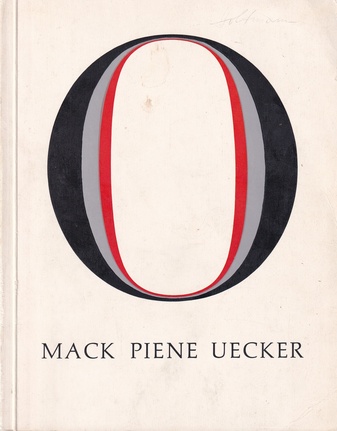 Mack - Piene - Uecker. Kestner-Gesellschaft Hannover. Katalog 7, Ausstellungsjahr 1964/ 65