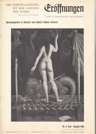 ERÖFFNUNGEN. Eine literarische Zeitschrift. Nr. 4/ Juli - August 1961
