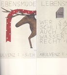FRUTZ SCHWEGLER [VON BREECH]: HIRSCH MIT DEM ROTEN SCHAL
