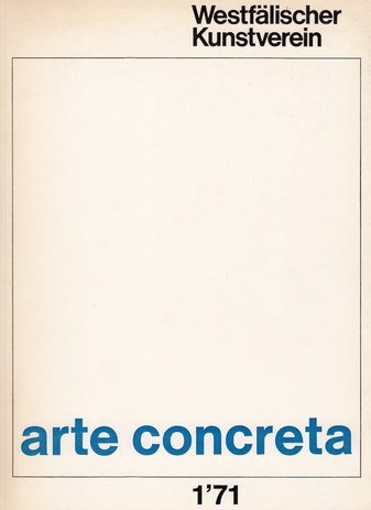arte concreta. Der italienische Konstruktivismus.