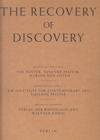 CYPRIEN GAILLARD. THE RECOVERY OF DISCOVERY