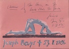 Valentin Rothmaler: Joseph Beuys. RANDLAGE 25/ 26/ QUERLAGE 3 [Widmungsexemplar]