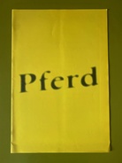 Das Pferd # 1. 'Thesen zur Malerei' Klasse Immendorff