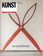 KUNST [Kunst Köln] 2 / 1996. Kaeseberg.
