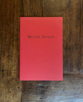 MICHAEL TOENGES. Malerei. [Widmungsexemplar]