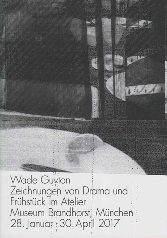 Wade Guyton. Zeichnungen von Drama und Frühstück im Atelier