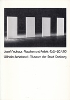 Josef Neuhaus. Plastiken und Reliefs. Wilhelm-Lehmbruck-Museum der Stadt Duisburg, 16.3.-20.4.1980