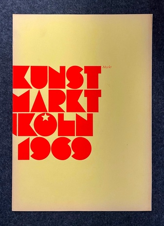 KUNST MARKT KÖLN 1969 [KKM - Kölner Kunstmarkt 1969]