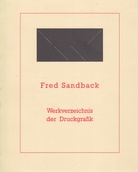 Fred Sandback. Werkverzeichnis der Druckgrafik