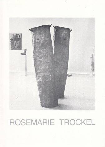ROSEMARIE TROCKEL. PLASTIKEN 1982 - 1983