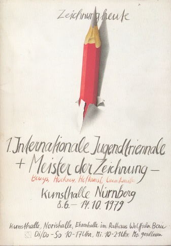 Zeichnung heute. 1. Internationale Jugendtriennale + Meister der zeichnung - Beuys, Hockney, Hofkunst, Quintanilla