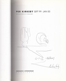 Originalzeichnung von Per Kirkeby in 'SEPT 99 - JAN 00. MAGASIN 3 STOCKHOLM, KUNSTHAL'