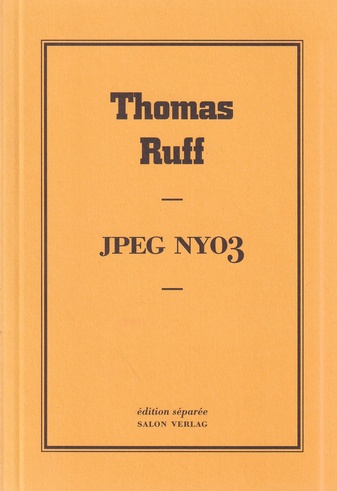 Thomas Ruff. JPEG NY03. edition separee No. 36