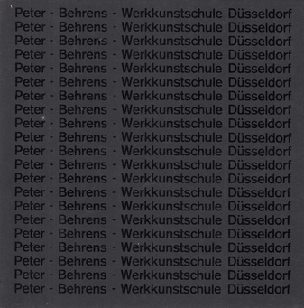 Peter-Behrens-Werkkunstschule der Landeshauptstadt Düsseldorf. Arbeitsbericht der Werkgruppe Textil 1969