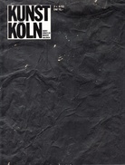 KUNST KÖLN 3 + 4/ 1993. Raimund Girke