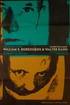William S. Burroughs & Walter Dahn. 'NIX DA, KLOM FLEITAG'. Bilder und Bildobjekte. 24. Februar - 23. März 1989. Galerie Paul Maenz, Köln [Ausstellungsplakat/ exhibiton poster]