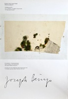 Joseph Beuys. Einzelwerke + Zusammenhänge - Neue Arbeiten in der Sammlung des Kaiser Wilhelm Museums. Ausstellunsplakat