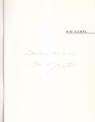 SID GASTL [Förderpreise 2001 - Monographienreihe]. signiert/ signed