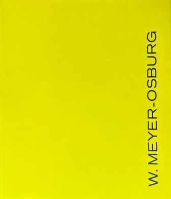 W. Meyer-Osburg, Galerie + Edition Dr, Istvan Schlegl, Zürich, 28. Februar - 15. April 1972 (Widmungsexemplar)