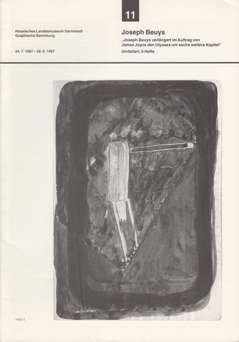 "Joseph Beuys verlängert im Auftrag von James Joyce den Ulysses um sechs weitere Kapitel"