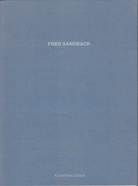 Fred Sandback. Kunsthaus Zürich , 25. Mai bis 21. Juni 1985