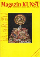 Magazin Kunst. Das deutschsprachige Kunstmagazin - 15. Jahrg. - Nr. 3/1975. beigeheftet: Originalgraphiken von Walher Stöhrer