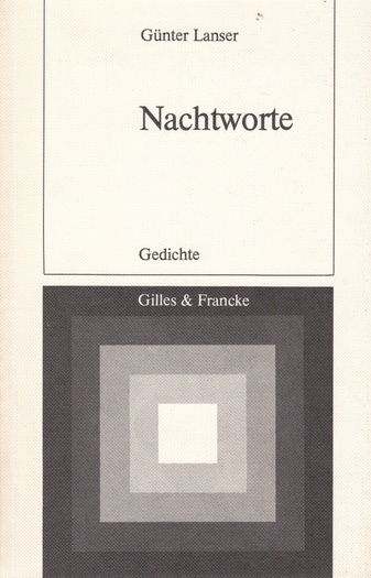 Nachtworte. Gedichte