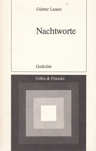 Nachtworte. Gedichte