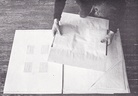 Franz Erhard Walther. 28 Entwürfe 1962. Galerie Heiner Friedrich, 14. November bis 2. Dezember 1972 [invitation card/ Einladungskarte]