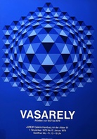 Vasarely, Victor. Arbeiten von 1973 – 1978. JUNIOR Galerie Hamburg, 7. November 1978 - 12. Dezember 1979 [Ausstellungsplakat/ exhibition poster