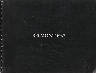 Robert Barry. Belmont 1967