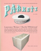 PARKETT Vol. 42/ 1994. Lawrence Weiner, Rachel Whiteread