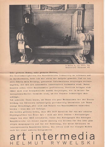 HELMUT RYWELSKI. art intermedia