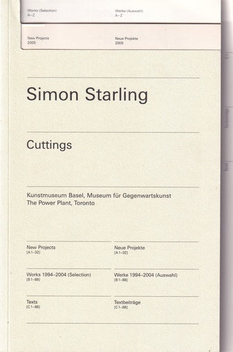 Simon Starling. Cuttings