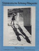 Süddeutsche Zeitung Magazin Edition No. 46. 19. November 2010. Hans-Peter Feldmann